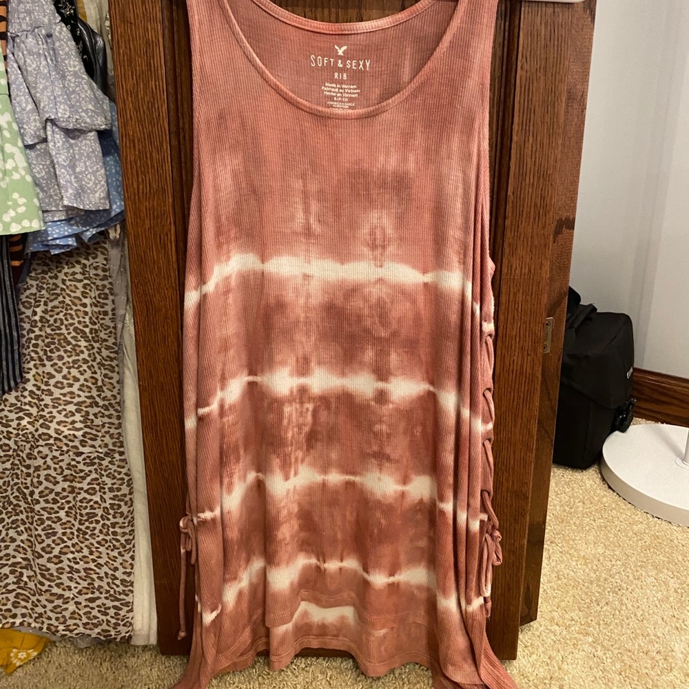 Soft & Sexy Lace Up Tank